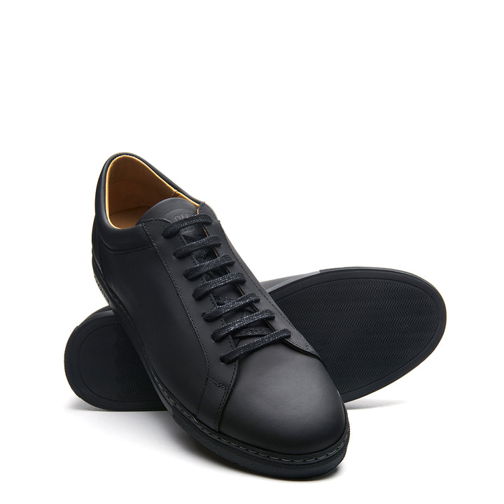 Black Greasy Solovair Sneaker 70 Men's Sneakers | 687402FYS