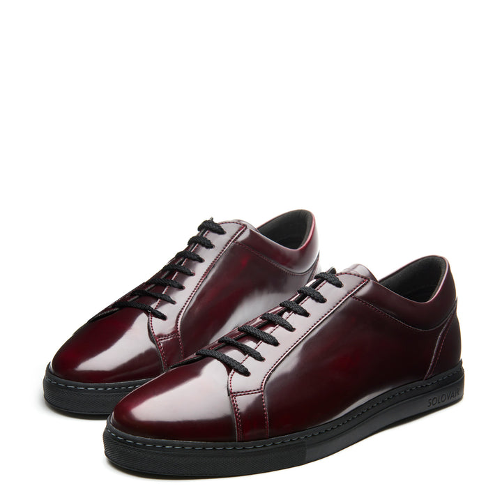 Cherry Red Rub-Off Solovair Sneaker 70 Women's Sneakers | 413968UKJ