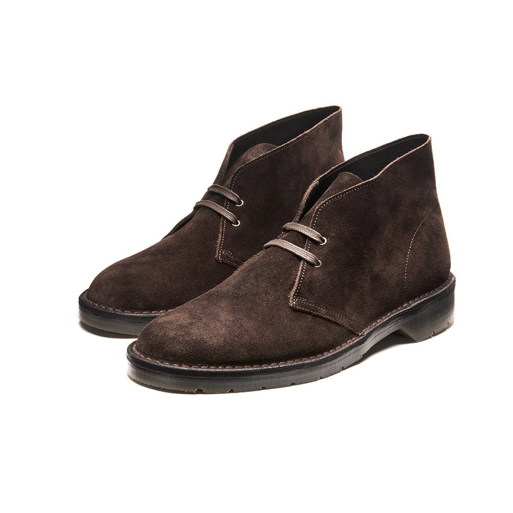 Dark Brown Solovair Chukka Boots Men's Chukka Boots | 038269FVB