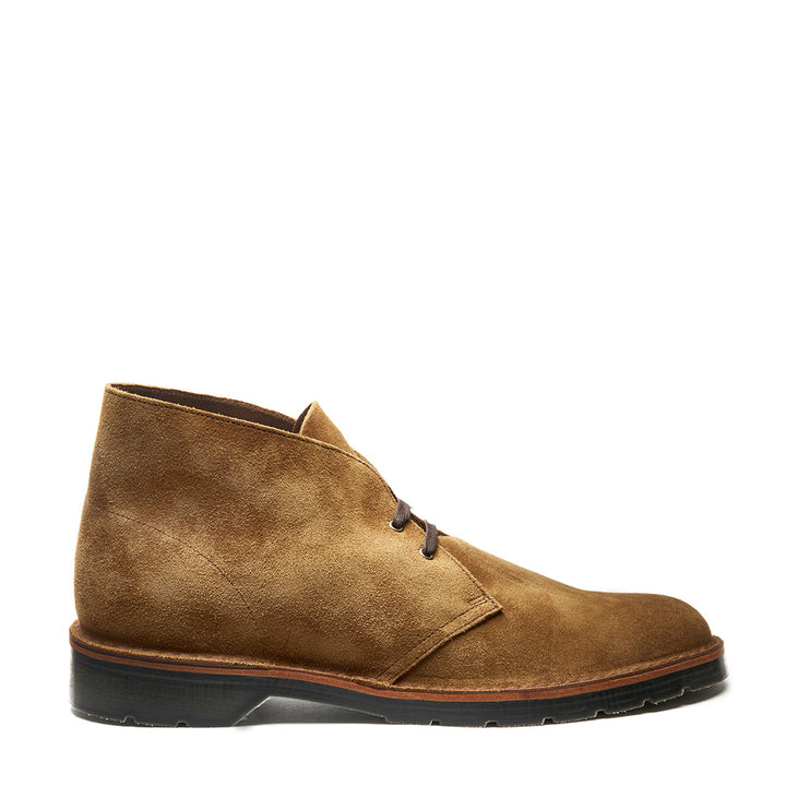 Tan Solovair Suede Men\'s Chukka Boots | 713264SQB