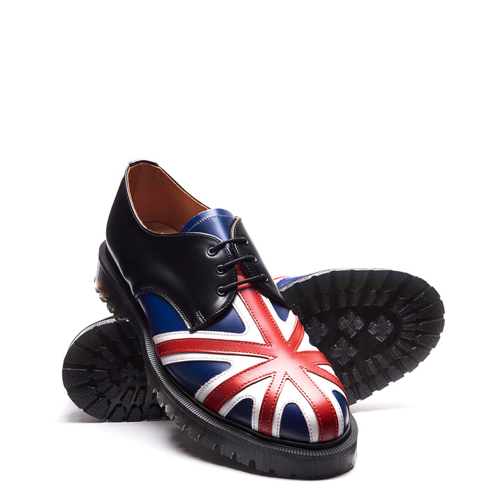 Union Jack Solovair 3 Eye Men's Gibson Shoes | 632501AHK