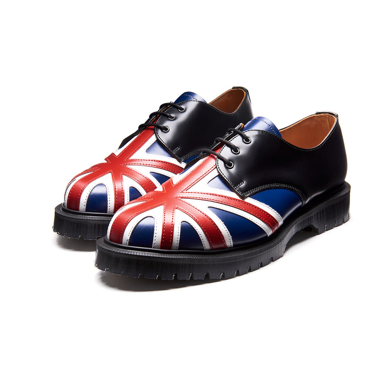 Union Jack Solovair 3 Eye Men's Gibson Shoes | 632501AHK